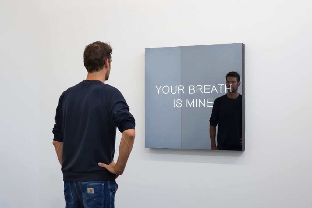 Jeppe Hein, Your breath is mine (2018)