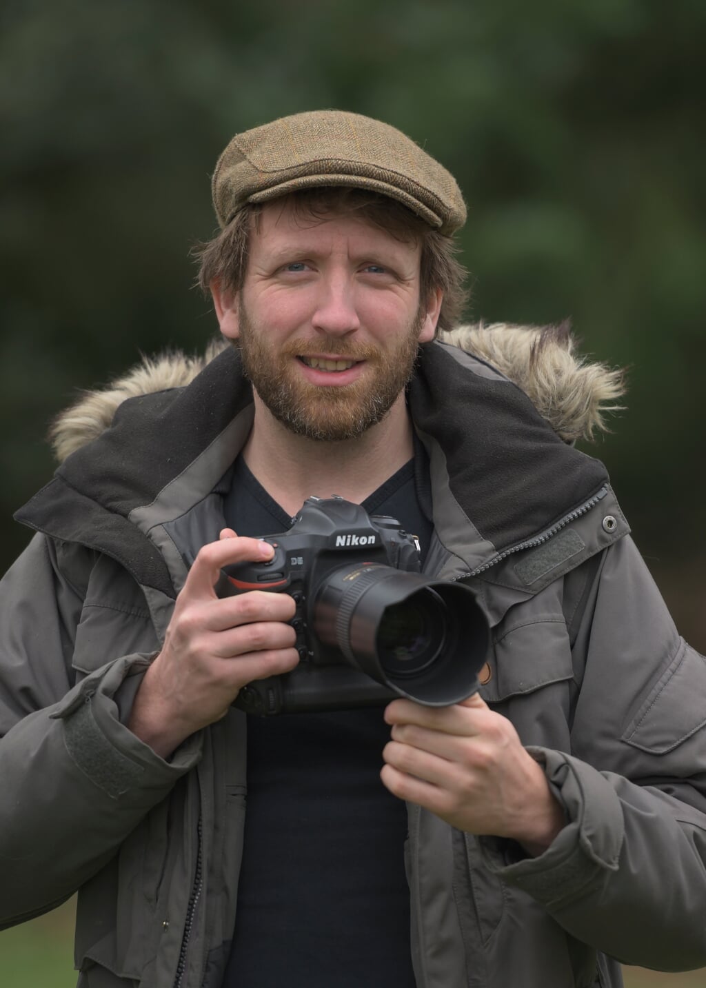 Professioneel natuurfotograaf én landgoedbeheerder Martijn Nugteren.