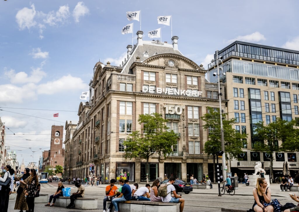 Het Amsterdamse filiaal van warenhuisketen De Bijenkorf.