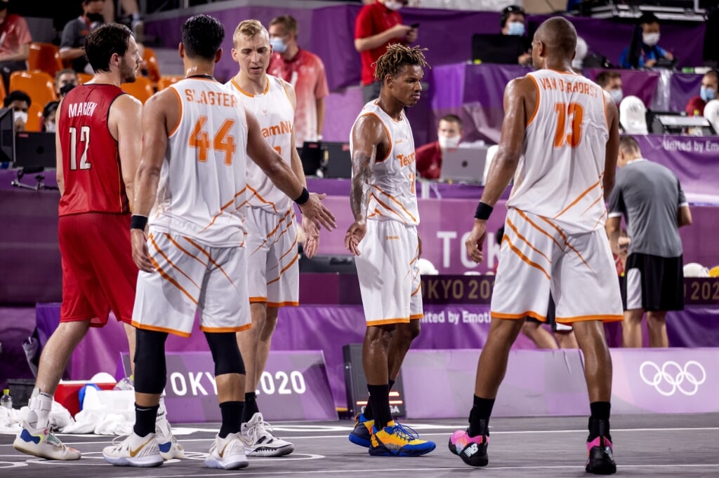 De Oranje-basketballers zijn uitgeschakeld op de Spelen.