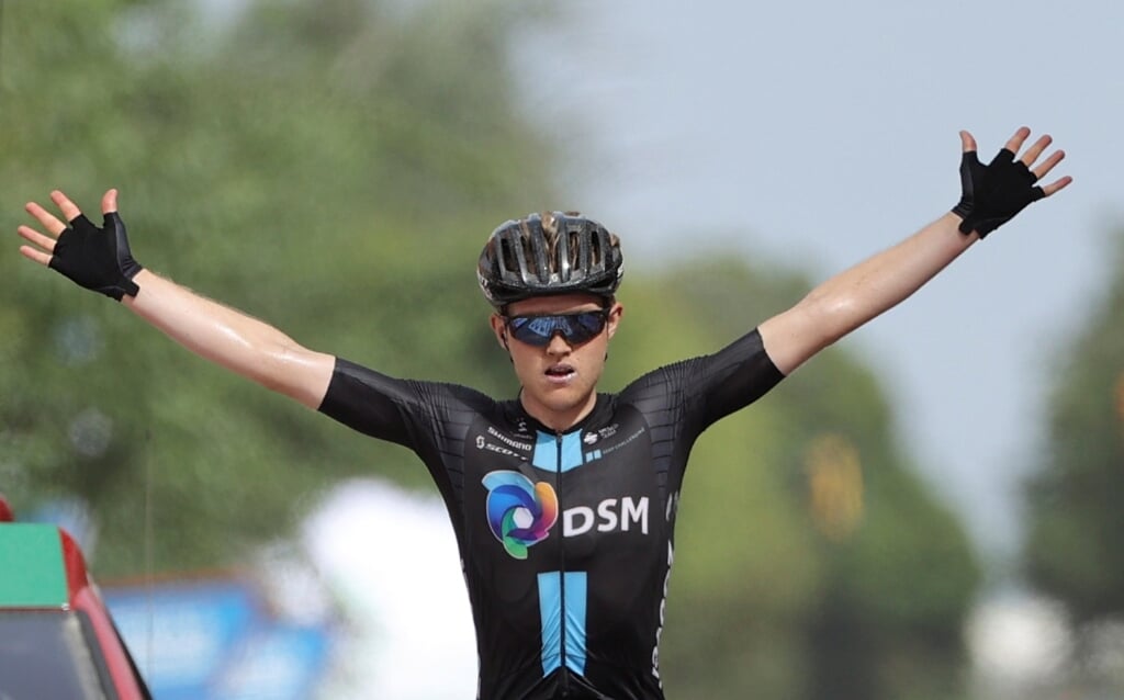 De Australiër Michael Storer bezorgde het team van DSM opnieuw een dagzege in de Ronde van Spanje.
