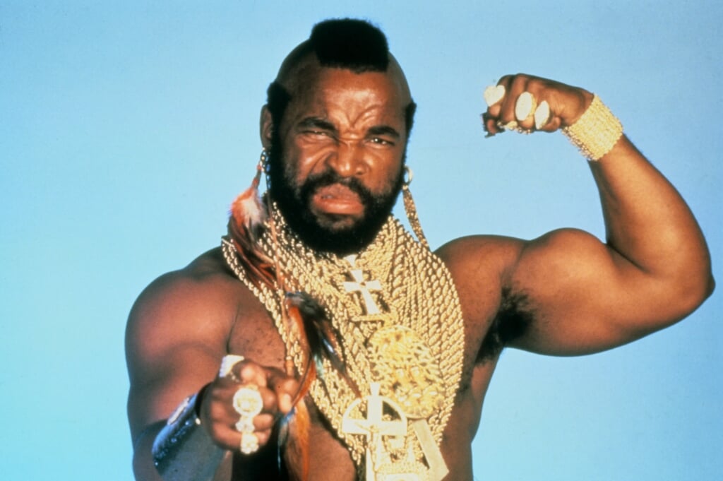 18.00 uur Mister T. speelt in The A-team, RTL 7