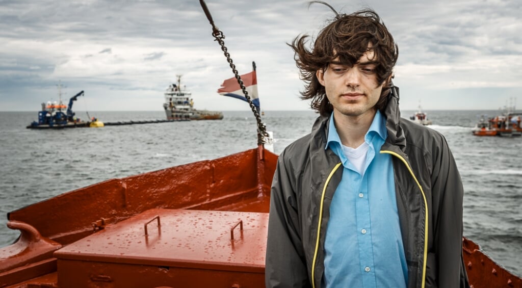 Boyan Slat, de Nederlandse initiatiefnemer van het project Ocean Cleanup.