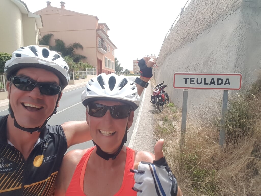 Teulada in Alicante: bestemming bereikt. ‘We zijn, achteraf gezien, precies tussen alle regels doorgefietst. Later werden de regels toch overal weer aangescherpt.’'