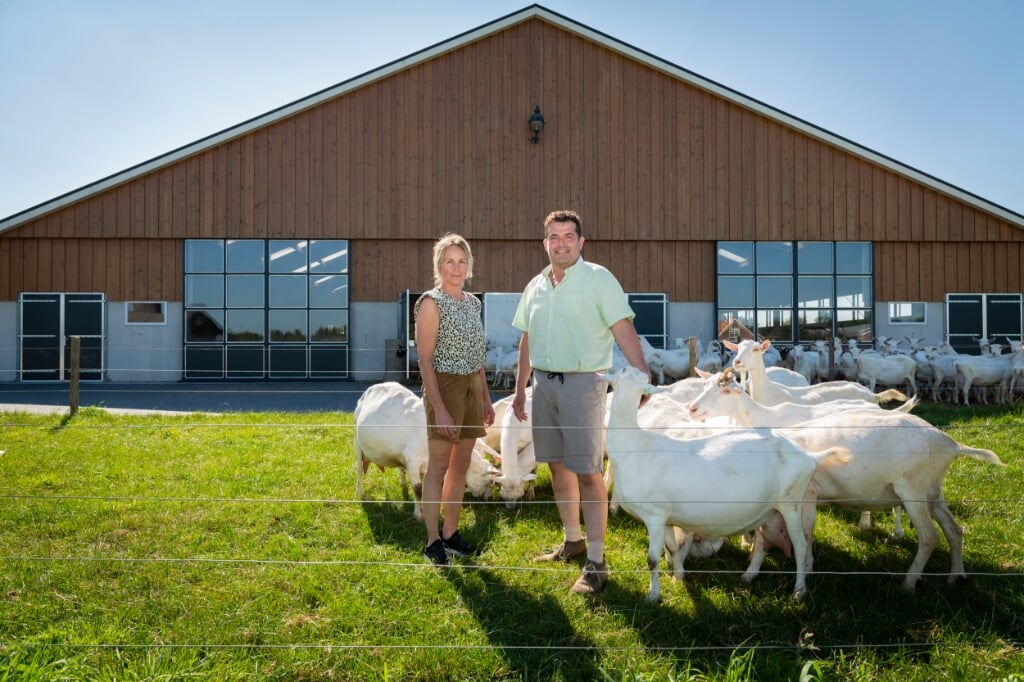 Thea en Gijsbert Bouw schakelden om van melkkoeien en mestvarkens naar 750 biologische geiten.