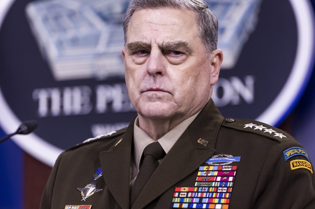 De Amerikaanse legerleider Mark Milley noemt het 'waarschijnlijk' dat er een burgeroorlog uitbreekt in Afghanistan. 