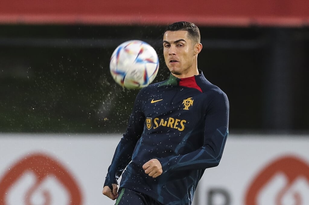 De Portugese voetballer Cristiano Ronaldo.