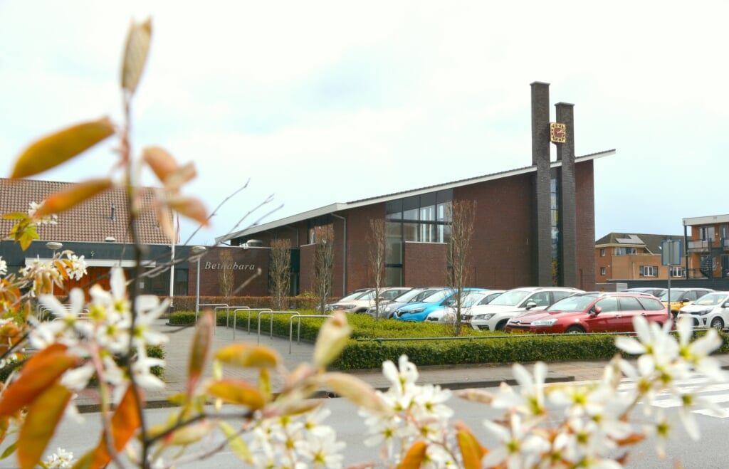 Kerkelijk centrum Bethabara aan de Van den Berglaan in Voorthuizen.