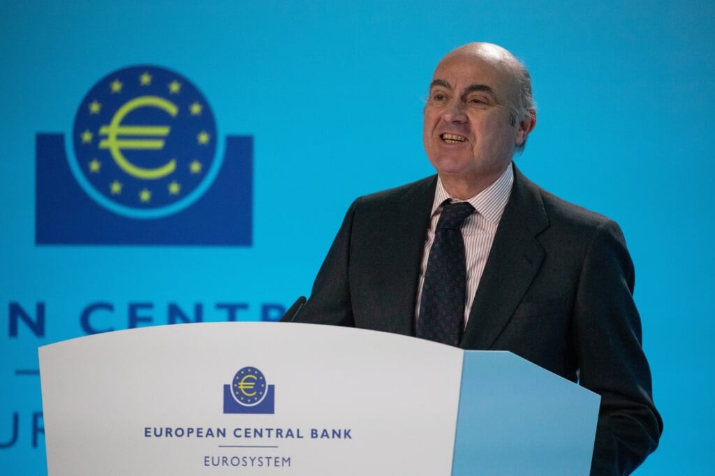 Vicepresident Luis de Guindos. van de ECB.