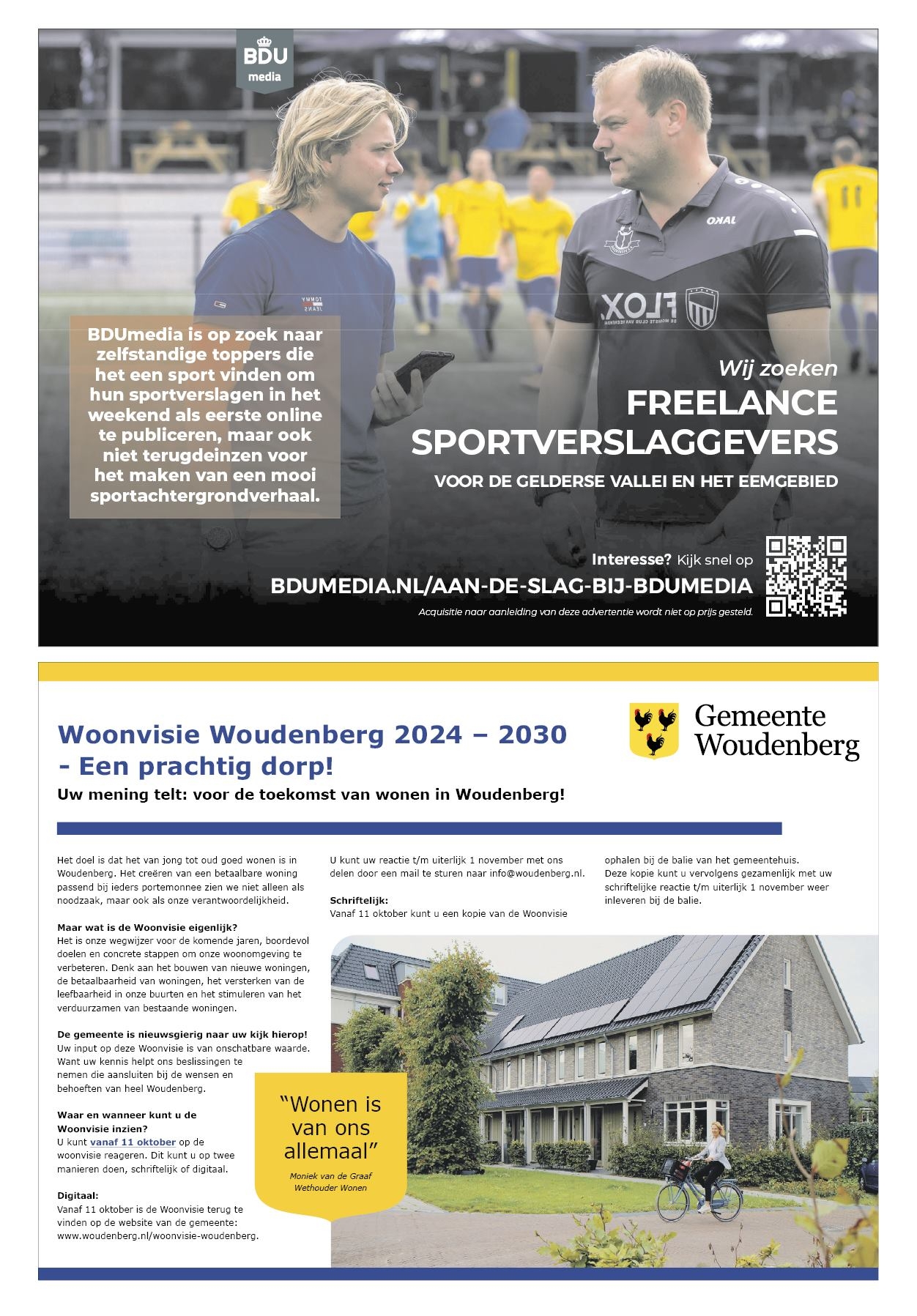 Editie voorpagina
