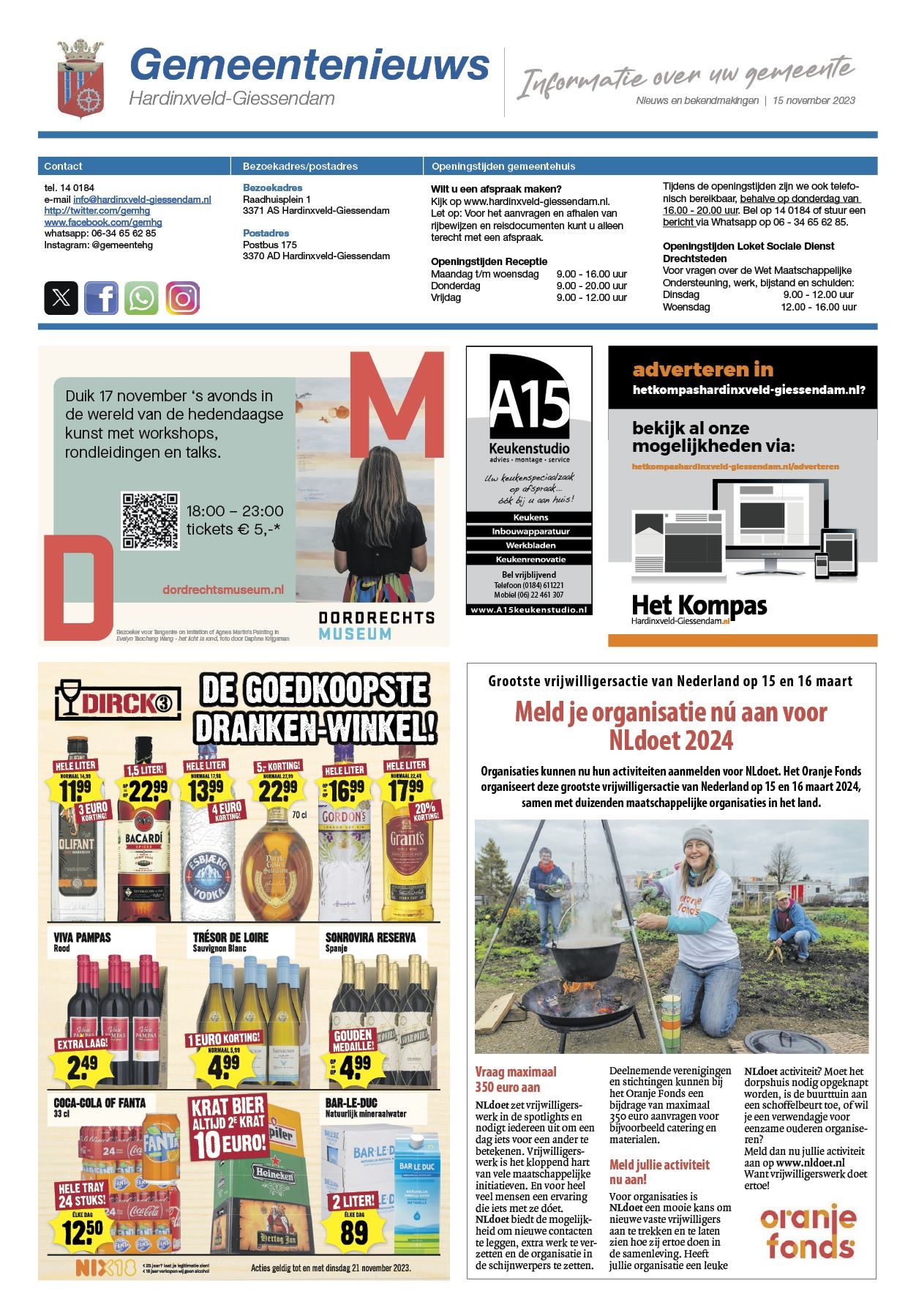 Editie voorpagina