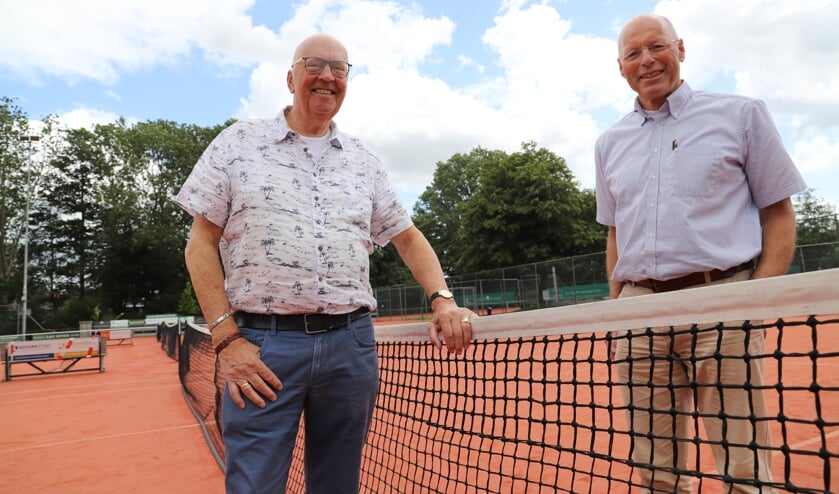 Be Fair-bestuursleden Hans Ferber en Arie Boonstoppel.