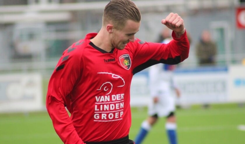 <p>Robin Zuierveld, hier op archieffoto, was een van de topscorers van de wedstrijd.</p>