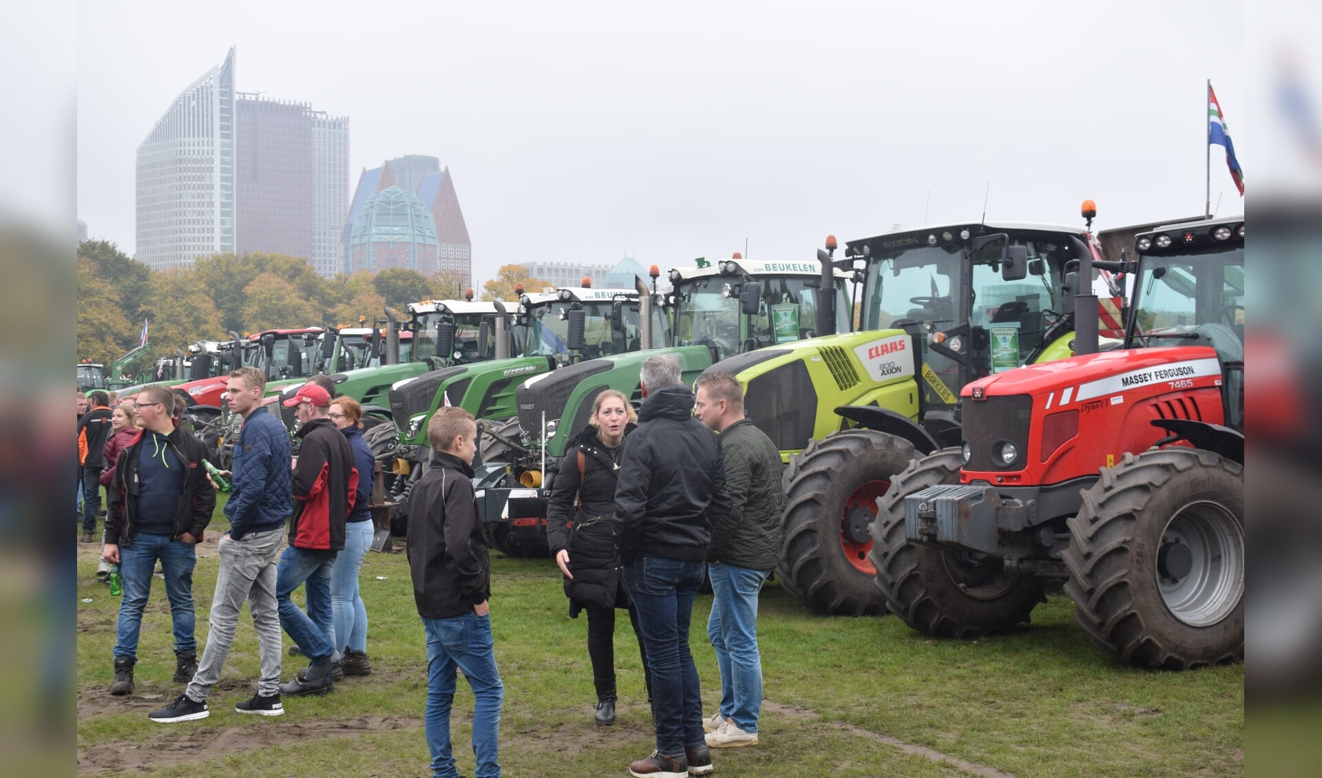 Deze week waren er nieuwe boerenprotesten, waaronder vandaag op het Malieveld in Den Haag. (foto en tekst: Myriam Dijck)