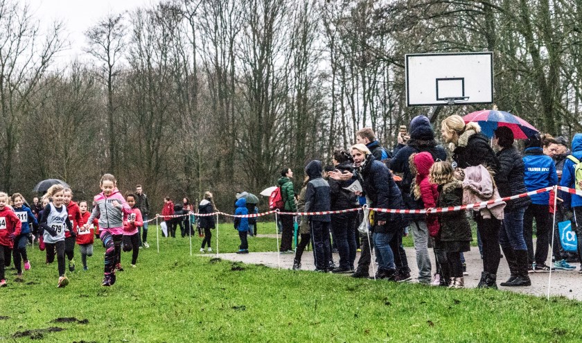 De jeugd in actie tijdens de Gouweboscross van vorig seizoen.