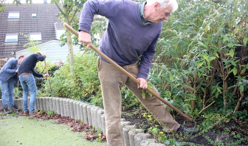 "Groen is leuk, maar je moet het wel onderhouden." (foto en tekst: Erik van Leeuwen)