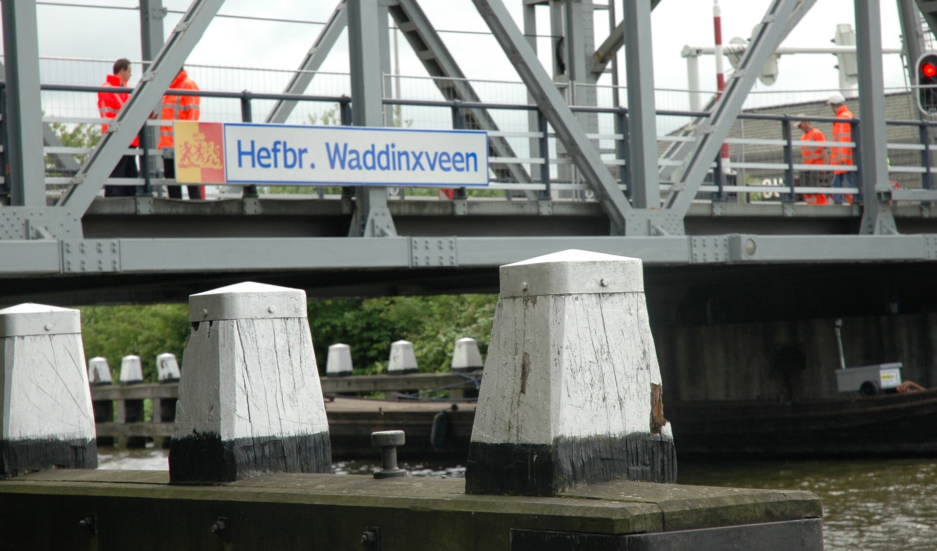 Hefbrug Waddinxveen. (foto: archief HvH)