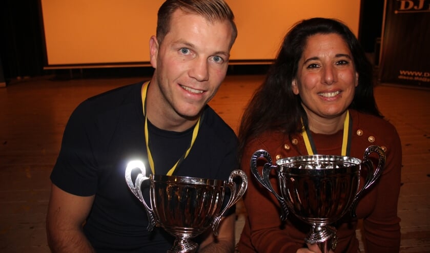 Roy Korving en Iris Wisse zijn uitgeroepen tot sportman en sportvrouw van het jaar. (foto en tekst: Erik van Leeuwen)