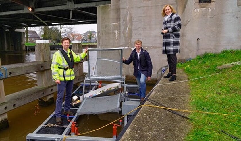 De Gouwe werd gescreend op plastic door de medewerkers van Startup Noria. (foto: pr)