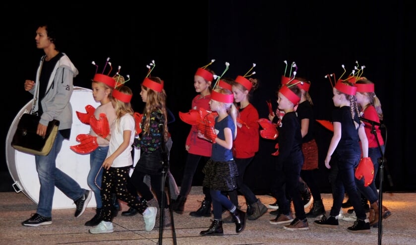 Leren bewegen als een krab. (foto: Bert van Helden)