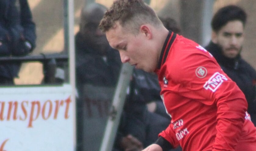 Remco Langerveld maakte het eerste doelpunt. (archiefbeeld)