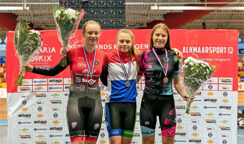 De gouden medaille ging naar de 14-jarige Zoë van Velzen uit Waddinxveen. (foto: Marc Bouwens)