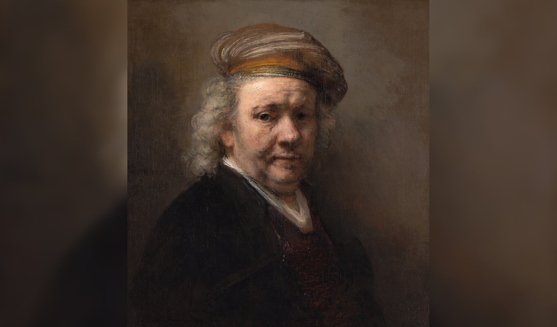 Bron foto: Rembrandt, Zelfportret, 1669. Verworven met steun van de Vereniging Rembrandt en particulieren, 1947