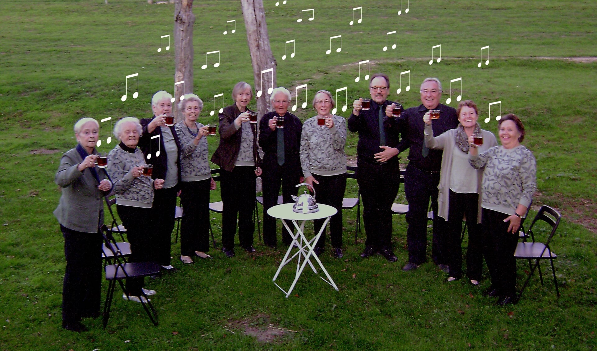 Gemengd koor Chantee nodigt mensen uit om een keer mee te komen zingen. (Foto:pr)