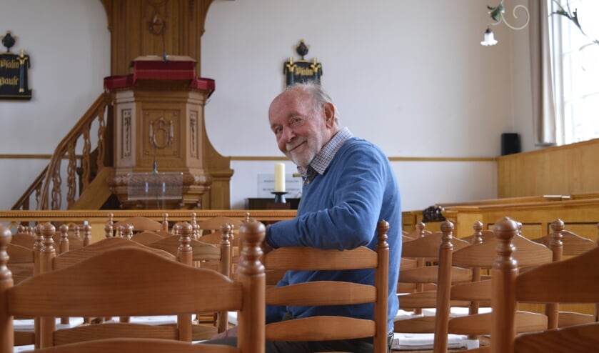 Ruud van den Bosch, auteur van '400 jaar remonstrantse broederschap in Waddinxveen'.