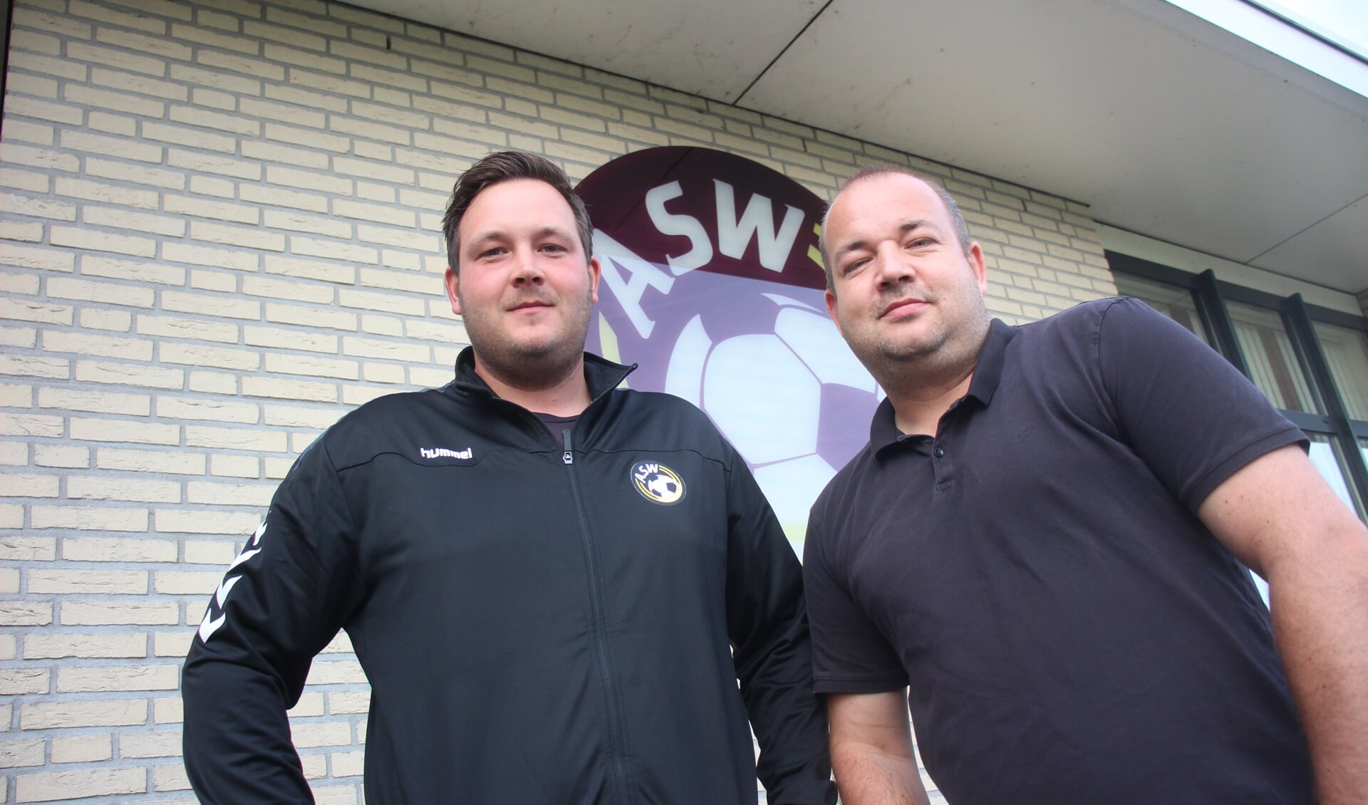 Rick van Wijk en Justin Sterk gaan bouwen aan een toekomstigbestendig ASW. (tekst en foto: Erik van Leeuwen)