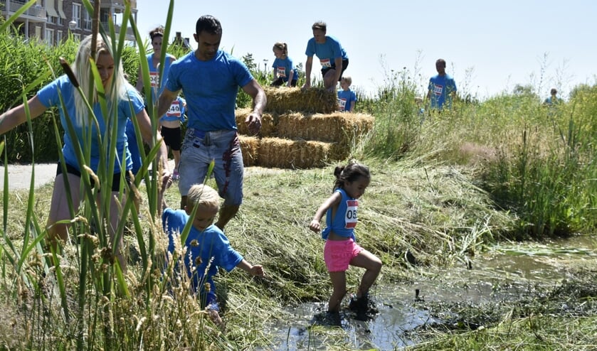 De baggerrun is altijd een populair onderdeel van het Woonfestival in Triangel.