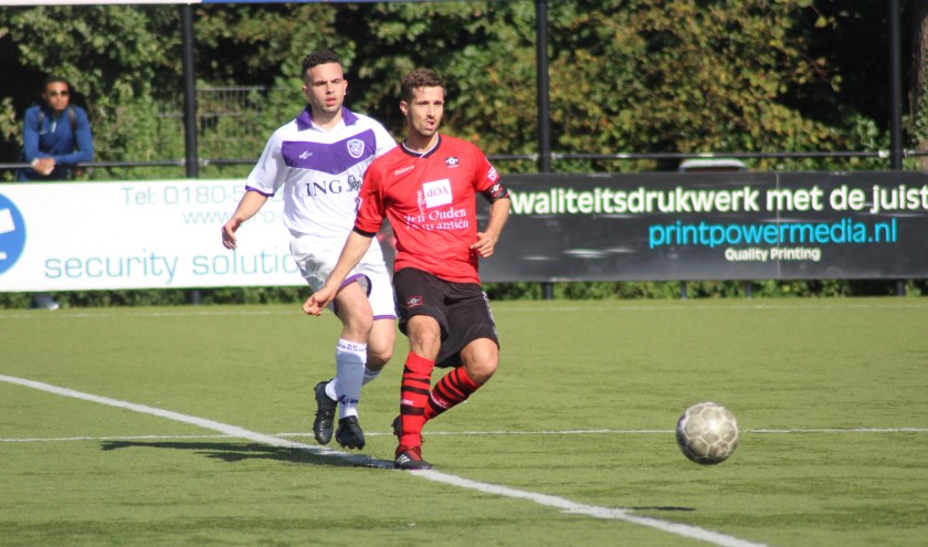 Bart Slob maakte de 1-1 tegen Ommoord.