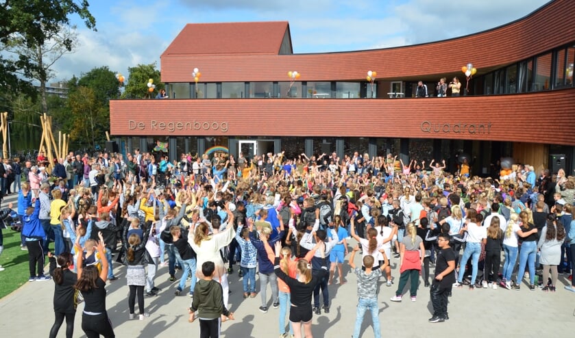 Opening van kindcentrum Groenoord. (foto en tekst: Nicole Lamers)