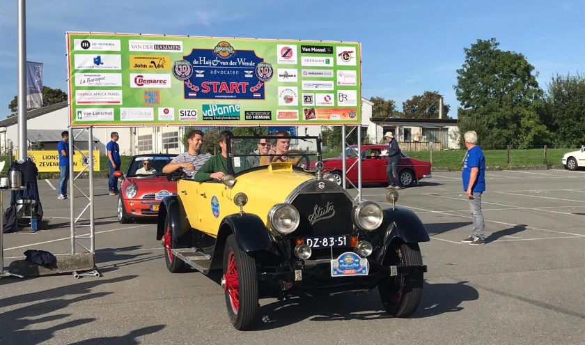 De Zuidplas rally met klassiekers van de Zevenhuizense Lions beleefde zijn tiende editie.