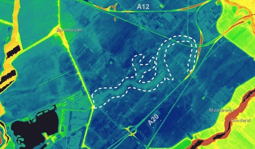 Volgens het hoogheemraadschap is de kreekrug groot genoeg voor 4000 woningen.