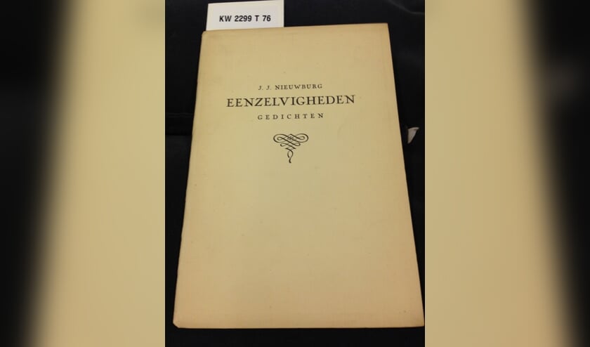 'Eenzelvigheden', gedichtenbundel van J.J. Nieuwburg