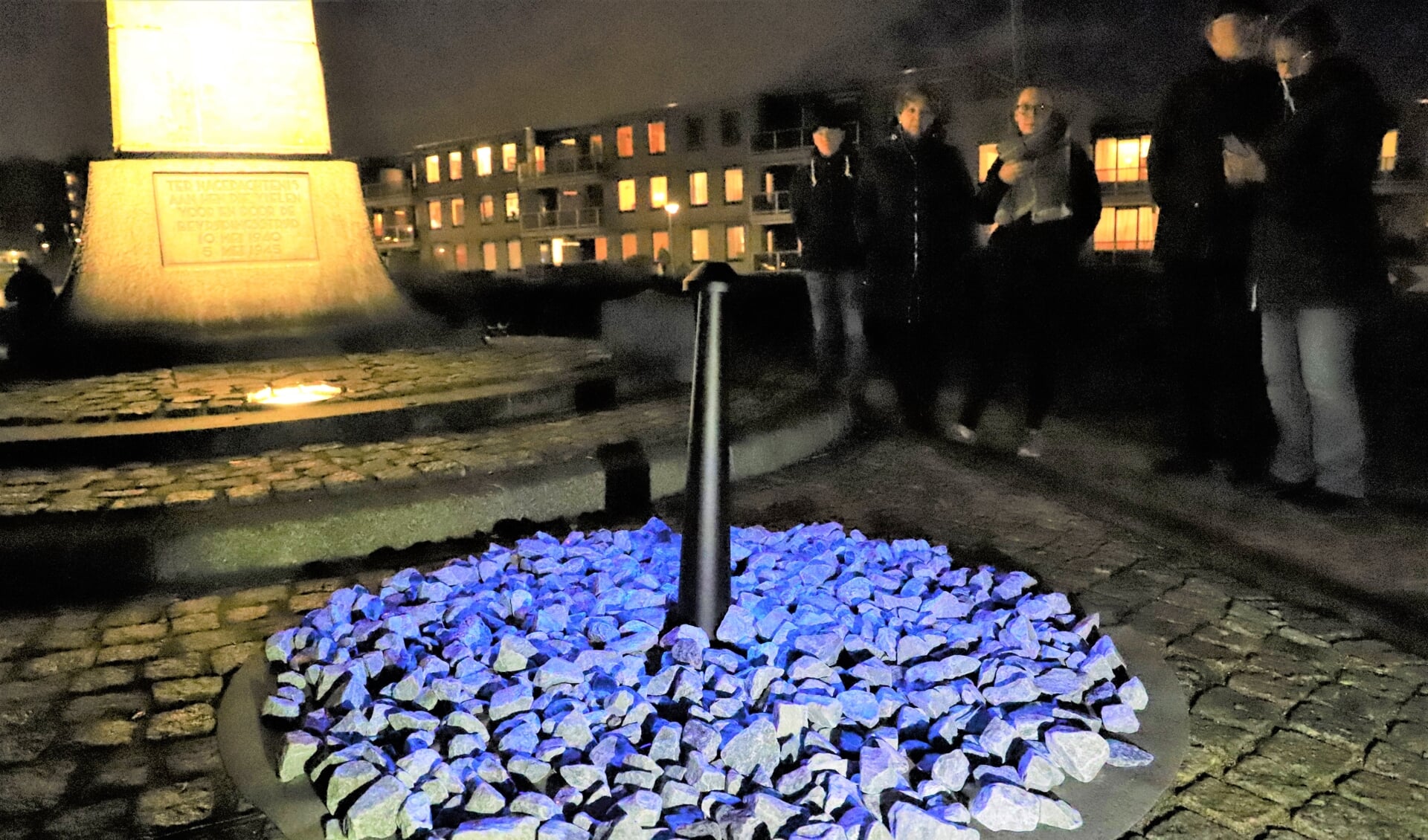 Het monument zag het Levenslicht in Nieuwerkerk. Hierna 'reist' het verder naar de volgende plaatsen in Zuidplas.