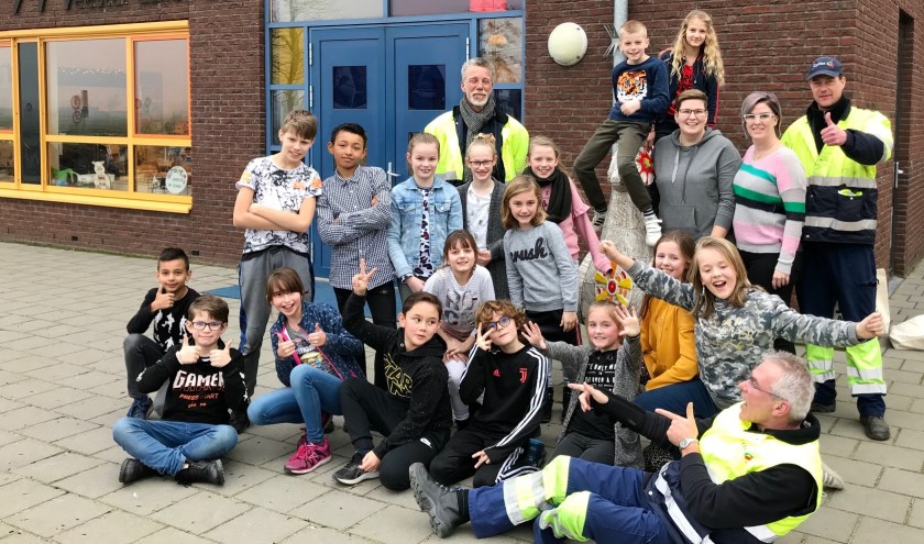 De Meester Lallemanschool haalt alles uit de kast om het predikaat 'afvalvrije school' binnen te halen. (foto: pr)