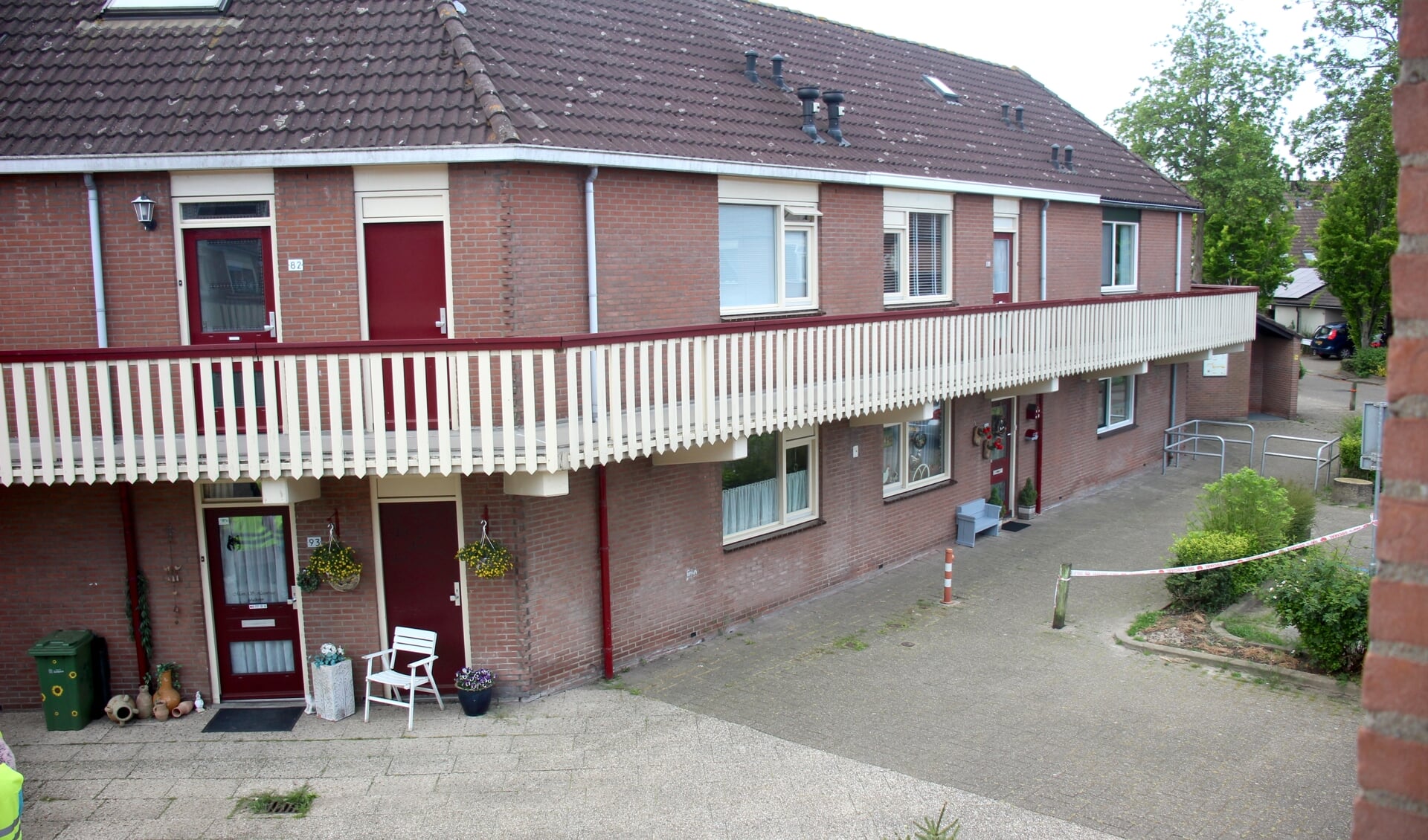 Sociale huurwoningen aan de Valkendaal in Nieuwerkerk.