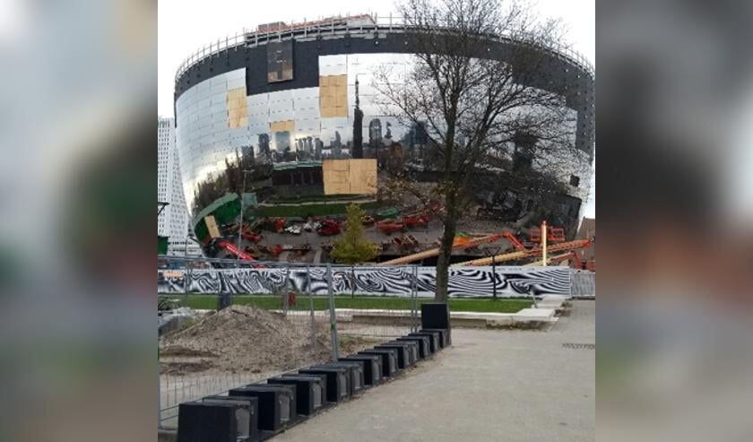 Het nieuwe depot naast het museum telt zes verdiepingen, is 39,5 meter hoog en wordt mogelijk dit jaar nog geopend.