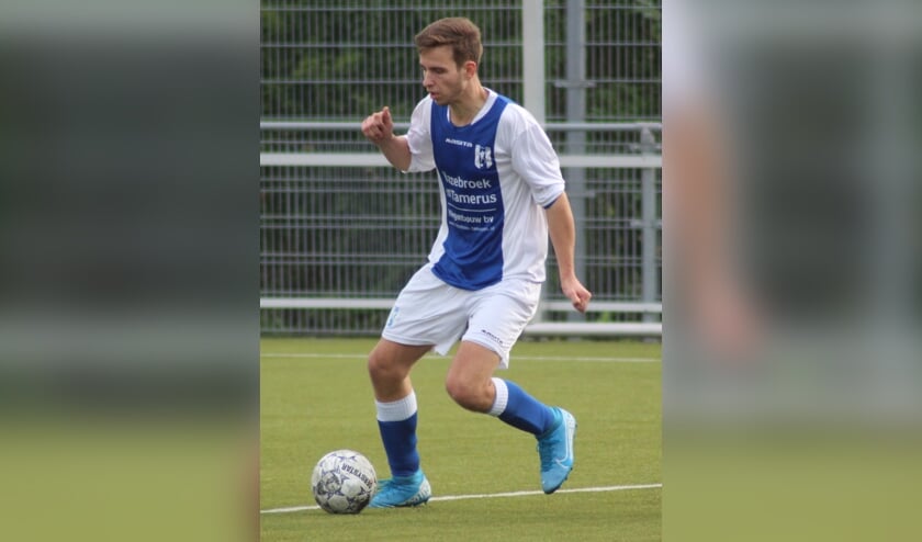 Timon van Dam is herstellende van een gebroken teen, opgelopen bij zaalvoetbal. (archiefbeeld)