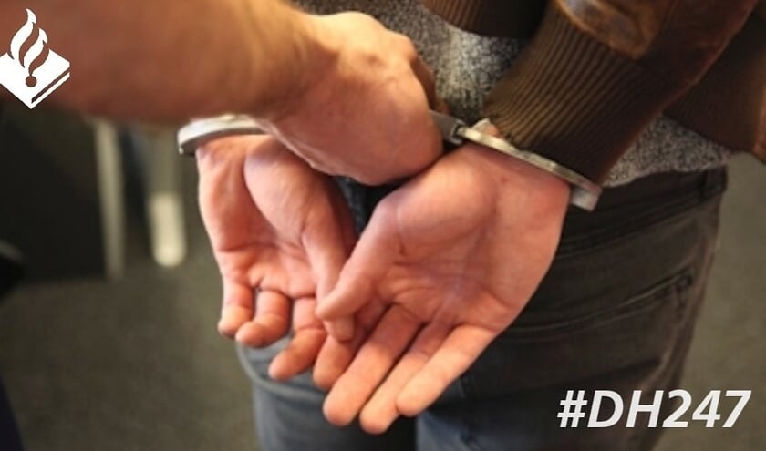 De 28-jarige zou een inbraak in Waddinxveen hebben gepleegd. (foto: Politie Waddinxveen/Zuidplas)
