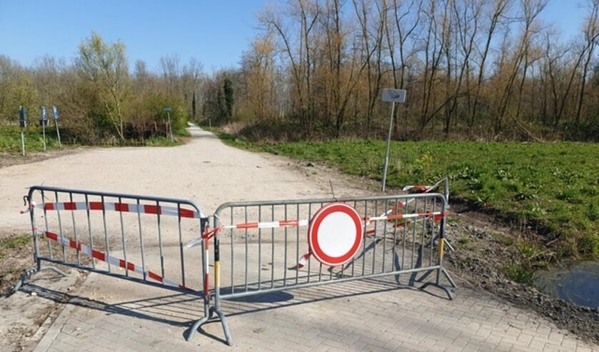 Coronahekken stonden eerder al opgesteld.