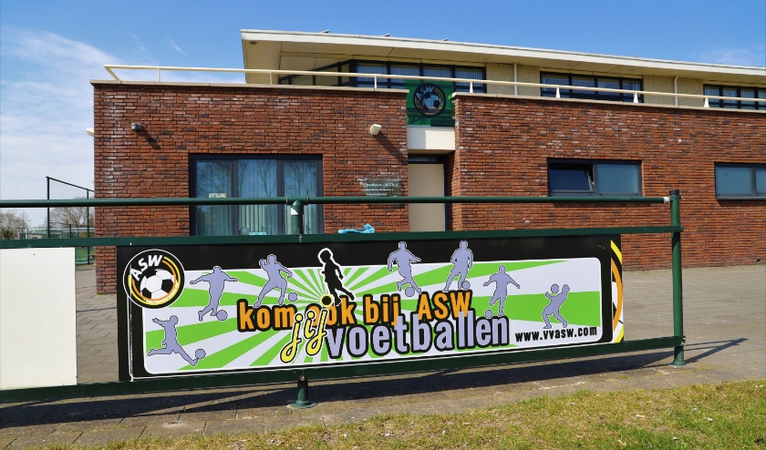 Even rust, voor onder andere ASW. De afgelopen coronaperiode is voor meerdere sportclubs zwaar geweest.
