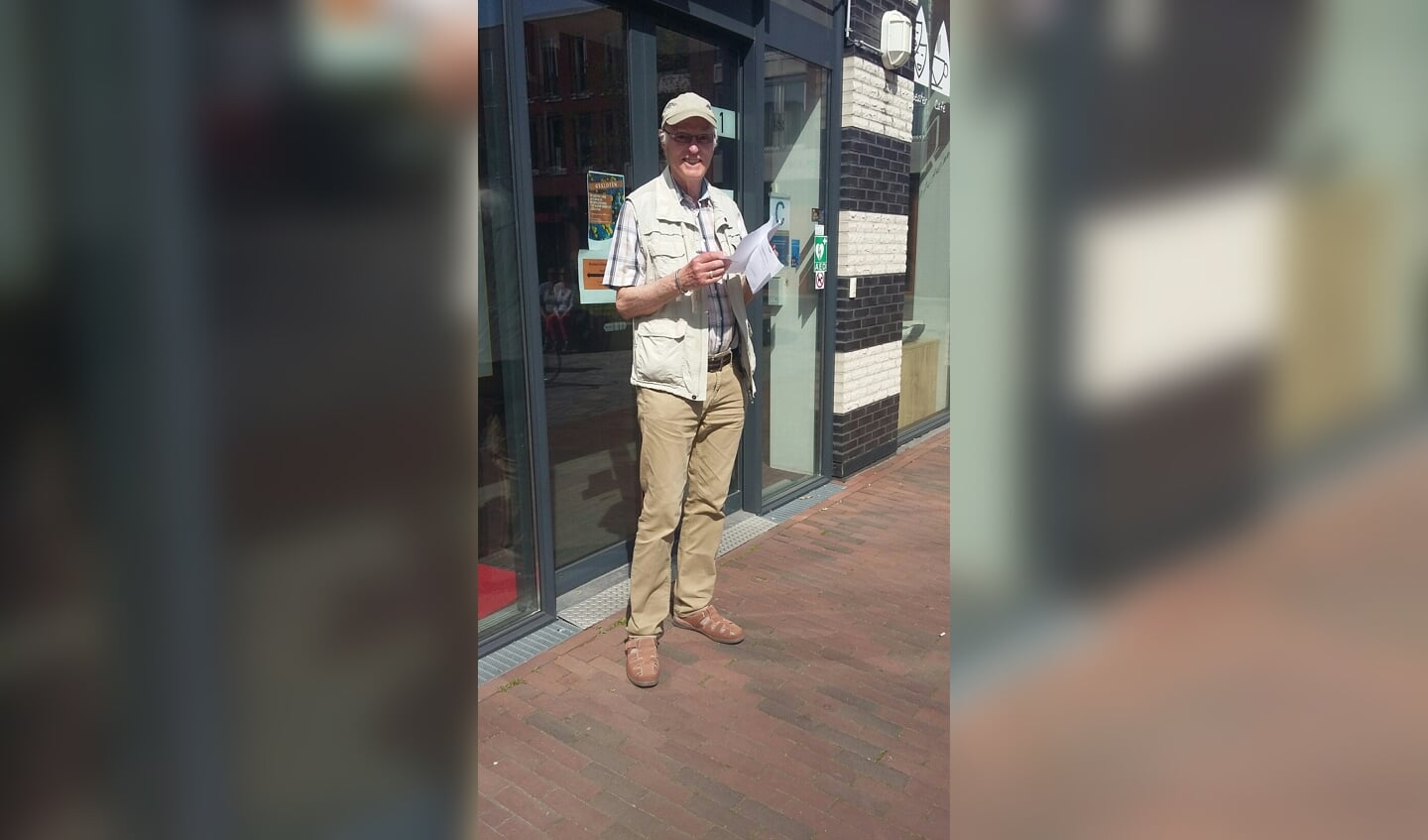 Cees Niemans is alweer aan het broeden op een nieuwe puzzelwandeltocht.