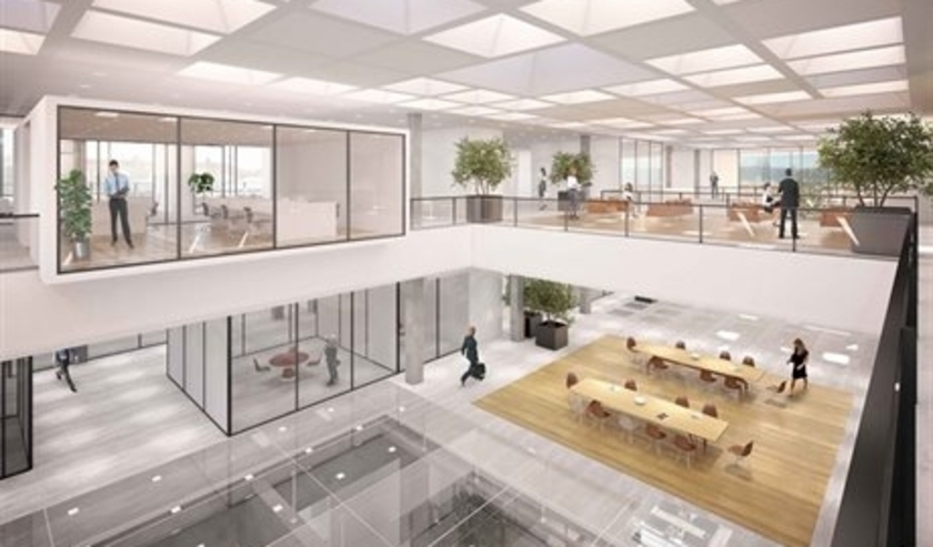 Artist impression nieuw provinciehuis.