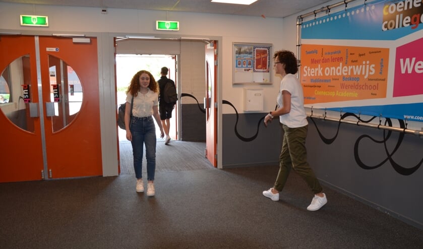 Deze leerlingen op het Coenecoop College moesten vandaag aan de bak.