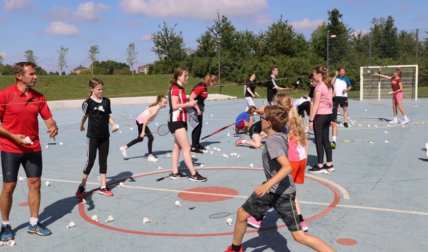 De jeugd van BC Invictus trainde zaterdag voor de laatste keer in Park Triangel.