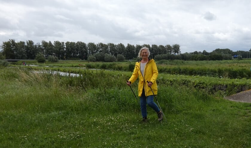 Greet Kraaij omschrijft de Bloemendaalse polder als een 'paradijs'.