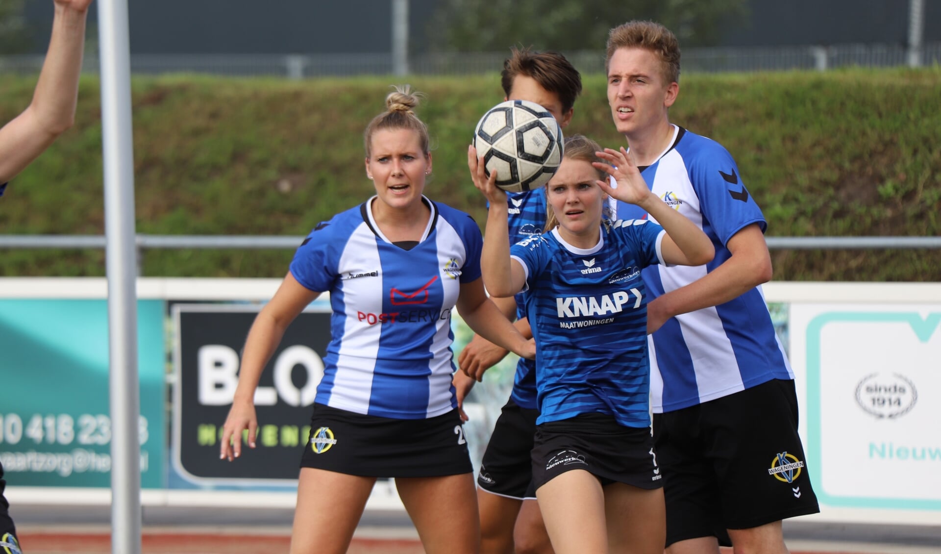 CKV Nieuwerkerk verloor zaterdag de oefenwedstrijd tegen KV Wageningen. 